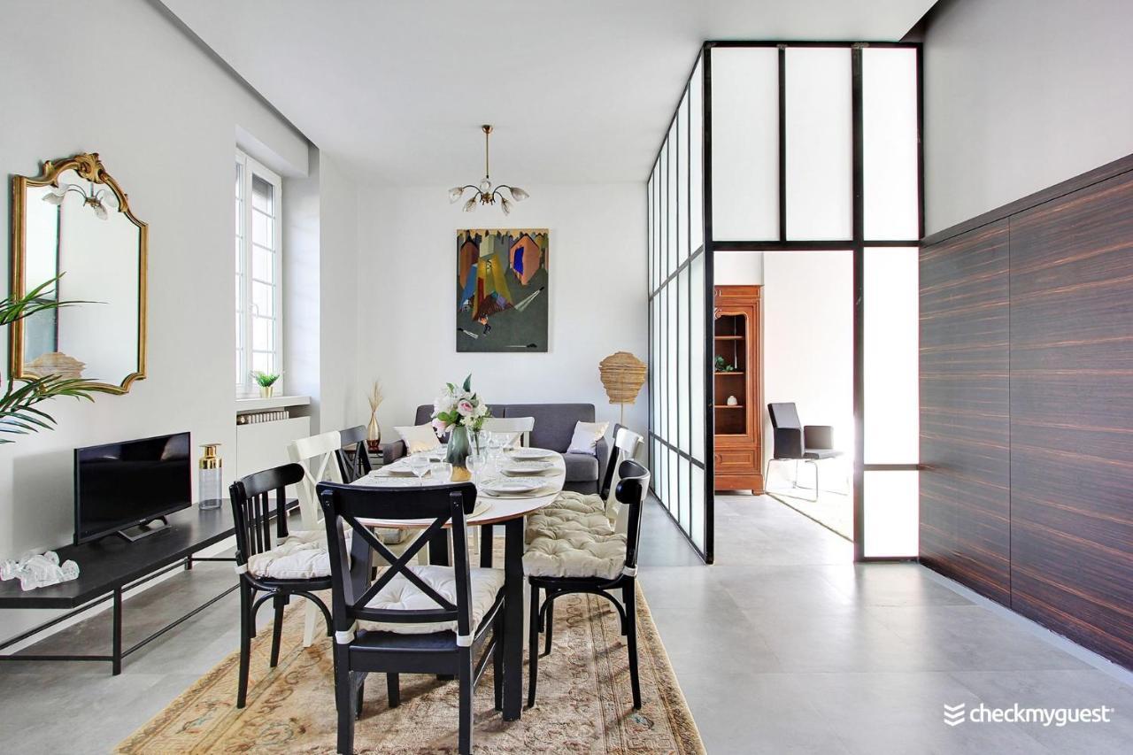 Апартаменти Superbe Loft 2Br - Buttes Chaumont Париж Екстер'єр фото