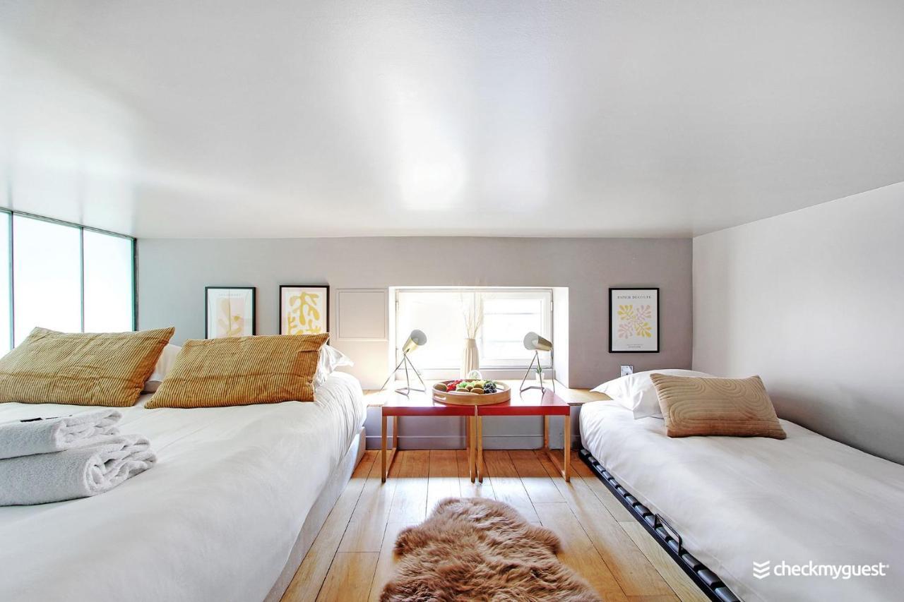 Апартаменти Superbe Loft 2Br - Buttes Chaumont Париж Екстер'єр фото