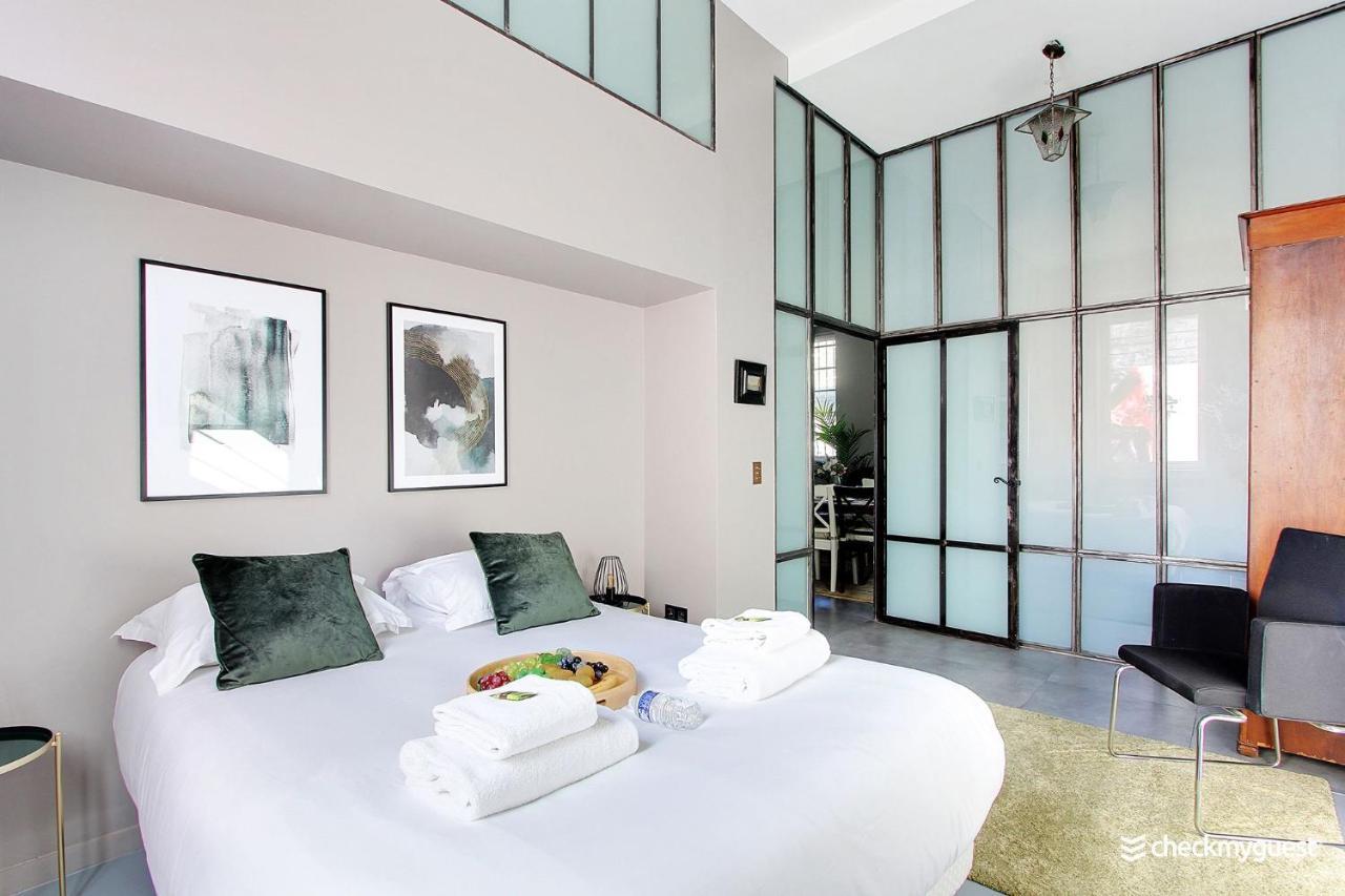 Апартаменти Superbe Loft 2Br - Buttes Chaumont Париж Екстер'єр фото